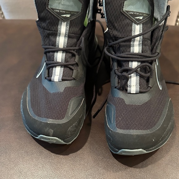 Altra Black and Gray Lace Up Boots - Picture 5 of 9